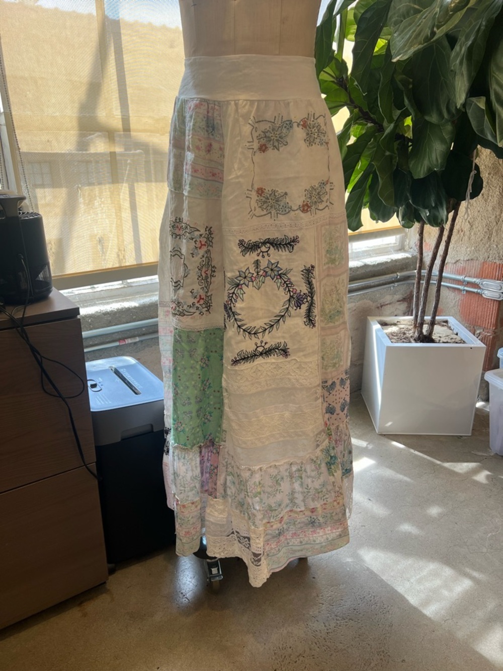 Fillyboo Patchwork Floral Maxi Skirt - Picture 3 of 6